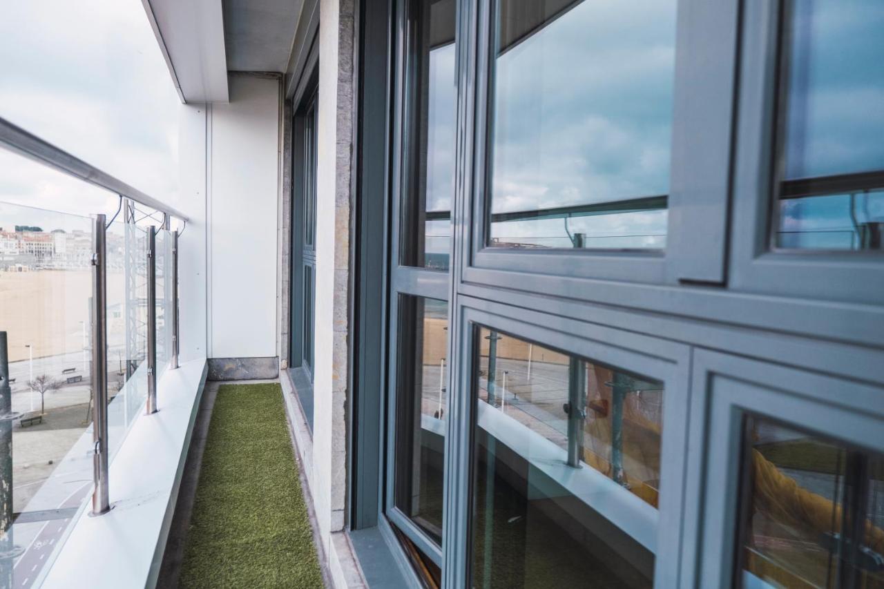 El Sexto De La Playa + Parking Gratis Apartment Gijón Exterior foto